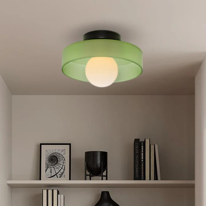 BowLift | Round Ceiling Lamp with Stylish Functionality - LumiSphere