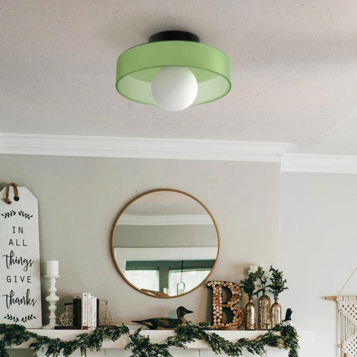 BowLift | Round Ceiling Lamp with Stylish Functionality - LumiSphere
