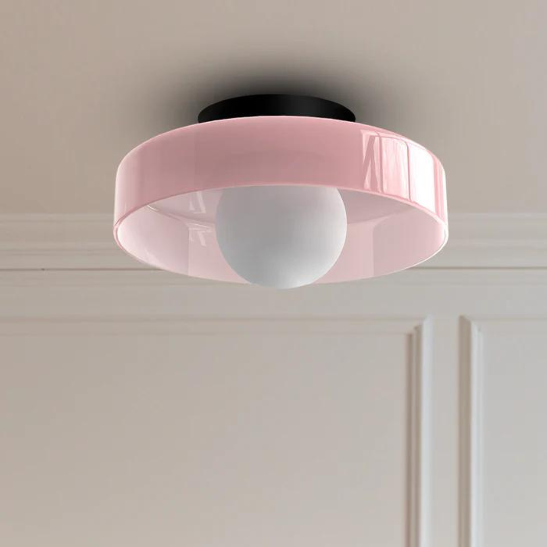 BowLift | Round Ceiling Lamp with Stylish Functionality - LumiSphere