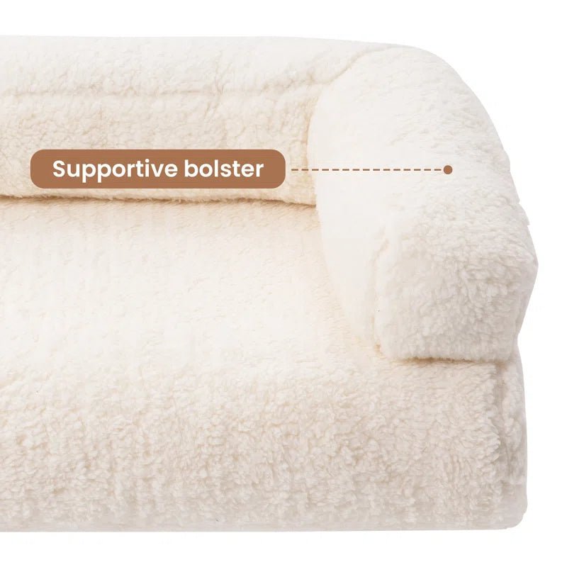 RoyalCraft • Plush & Calming Bed - Dog Bed - BowLift