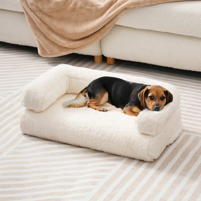 RoyalCraft • Plush & Calming Bed - Dog Bed - BowLift