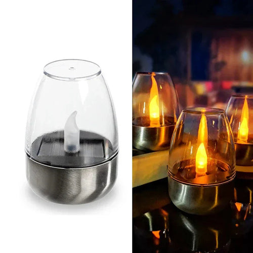 CandelaSoleil – Elegant Solar Lantern for Garden and Terrace Bowlift