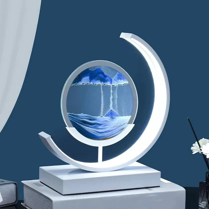 3D Sand Shell Table Lamp - Abyss | Bowlift
