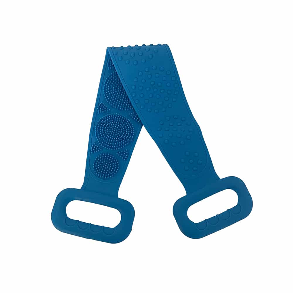 Back scrubber / bath brush - double-sided silicone | Bowlift