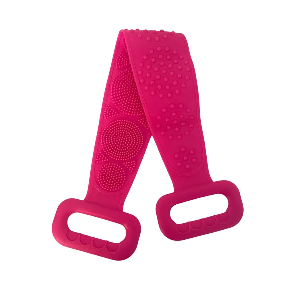 Back scrubber / bath brush - double-sided silicone | Bowlift