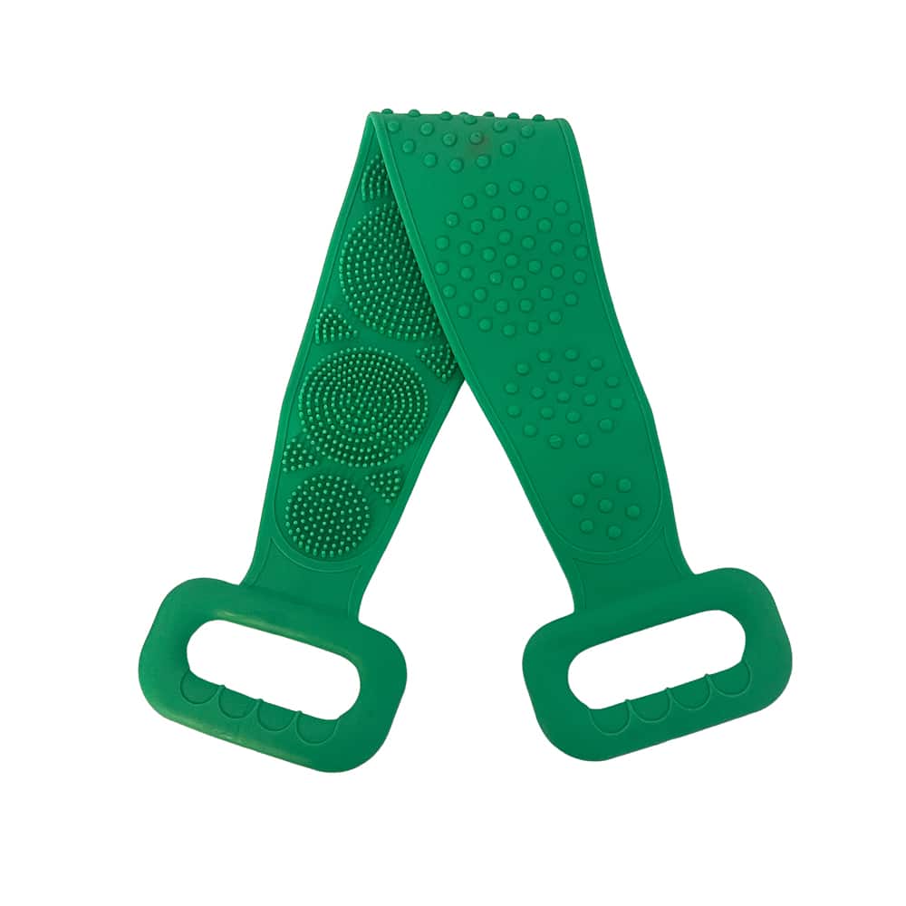 Back scrubber / bath brush - double-sided silicone | Bowlift