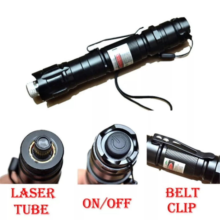 BowLift | Laser Pointer Rechargeable Red Multipurpose Torch Set