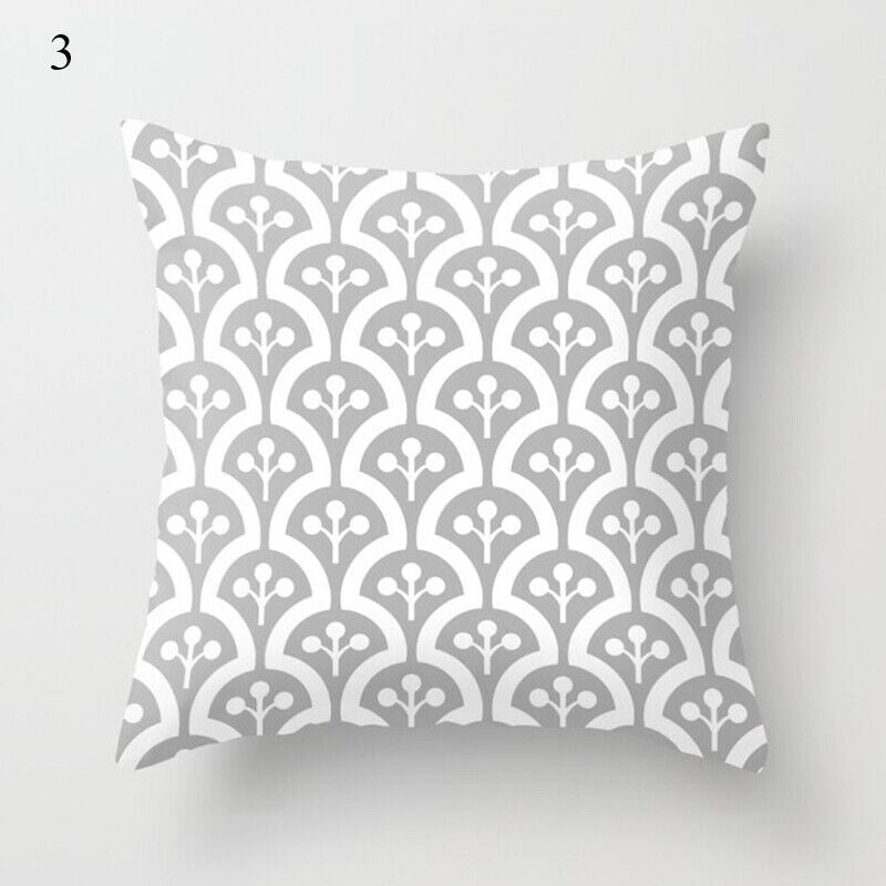 18" Cushion Cover Pillow Case Home Sofa Decor Pillowslip Waist Pillow Cover Soft Bowlift
