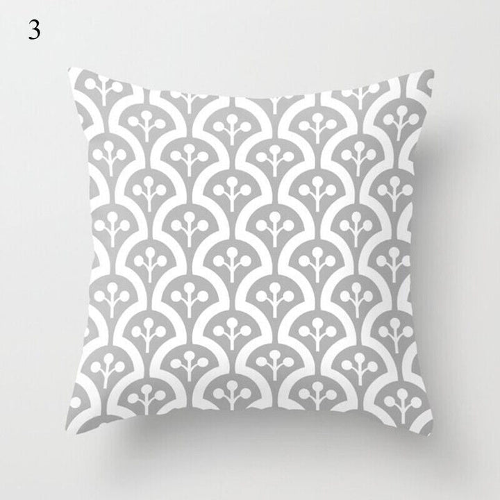 18" Cushion Cover Pillow Case Home Sofa Decor Pillowslip Waist Pillow Cover Soft Bowlift