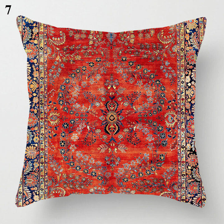 Ethnic Boho Mandala Print Throw Pillow Case Sofa Cushion Cover Home Decor Bowlift