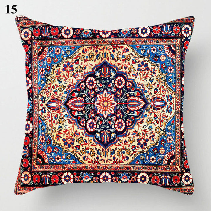 Ethnic Boho Mandala Print Throw Pillow Case Sofa Cushion Cover Home Decor Bowlift