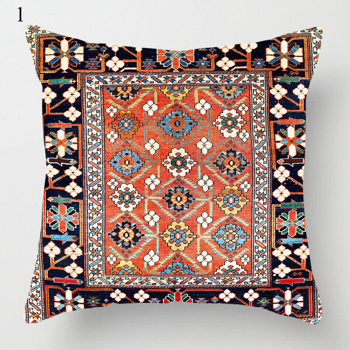 Ethnic Boho Mandala Print Throw Pillow Case Sofa Cushion Cover Home Decor Bowlift