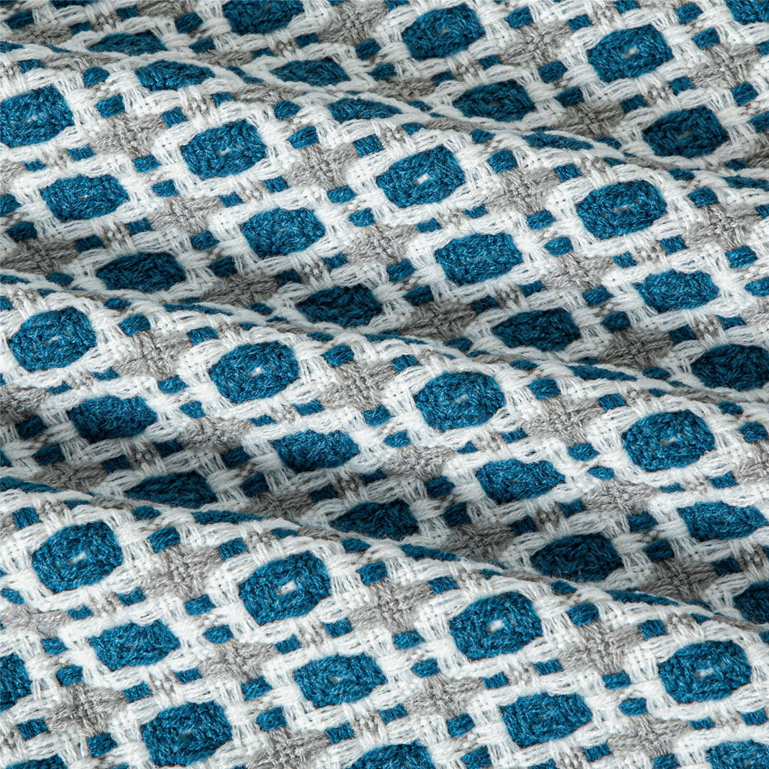 Boho Knit Blanket Throw Tassel Plaid Travel Throw Large Blankets For Sofa Bed Bowlift