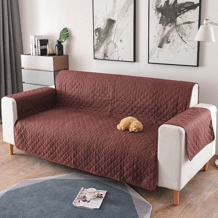1/2/3 Seater Pet Sofa Protector Cover Quilted Couch Covers Lounge Slipcover Bowlift