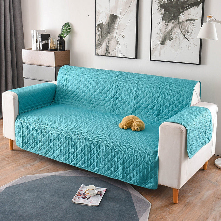 1/2/3 Seater Pet Sofa Protector Cover Quilted Couch Covers Lounge Slipcover Bowlift