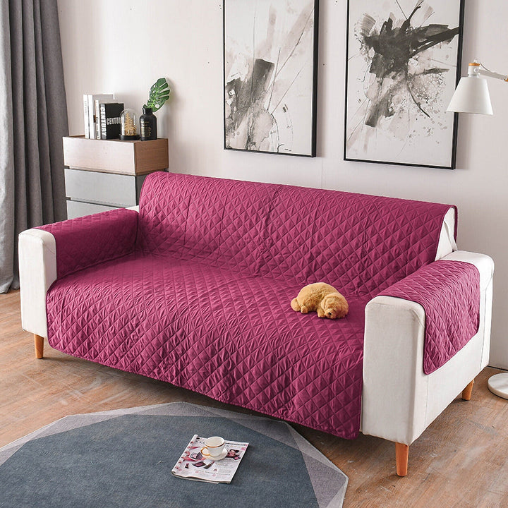 1/2/3 Seater Pet Sofa Protector Cover Quilted Couch Covers Lounge Slipcover Bowlift