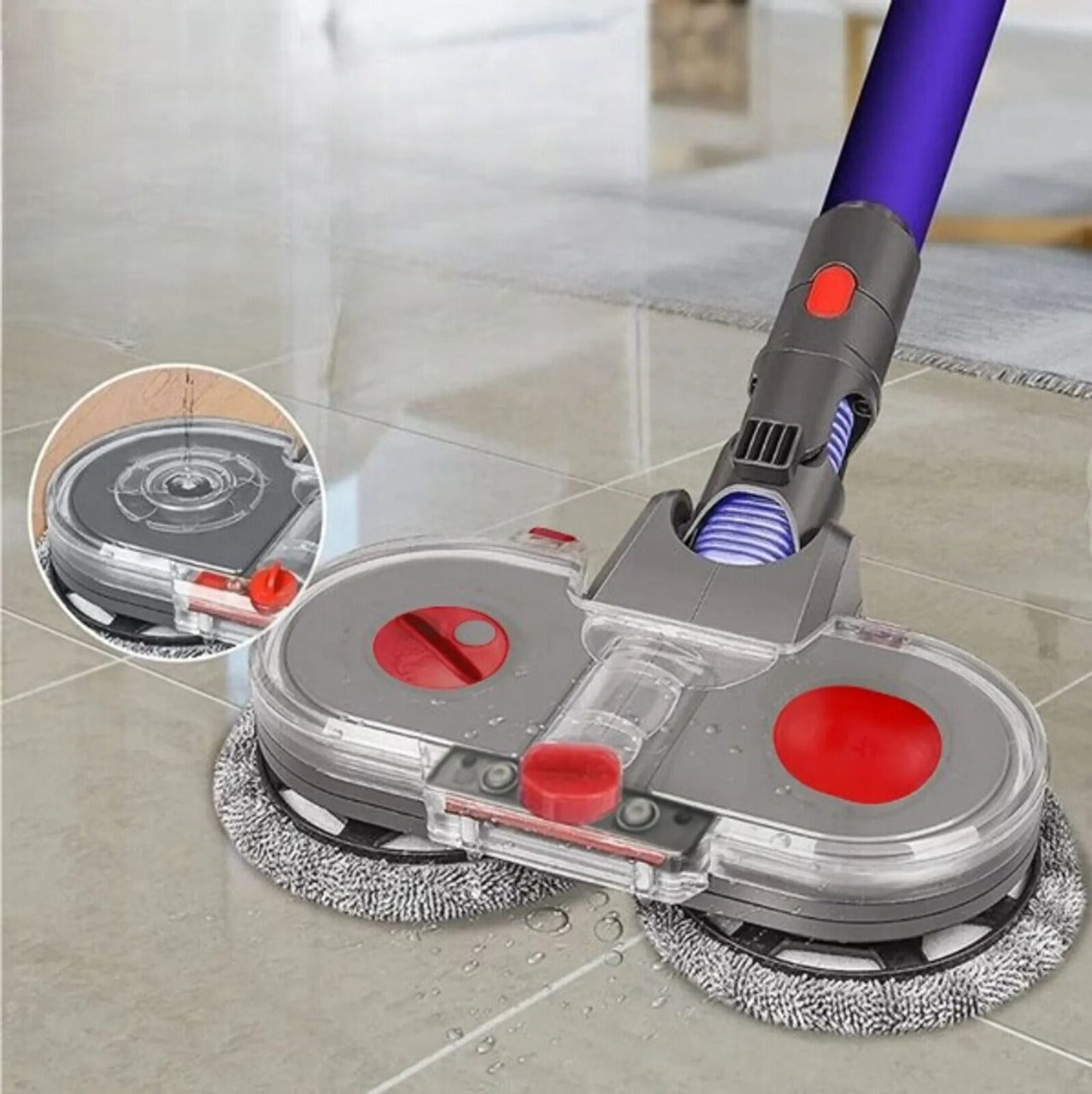 BowLift | Ambie - Slim Electric Mop Head