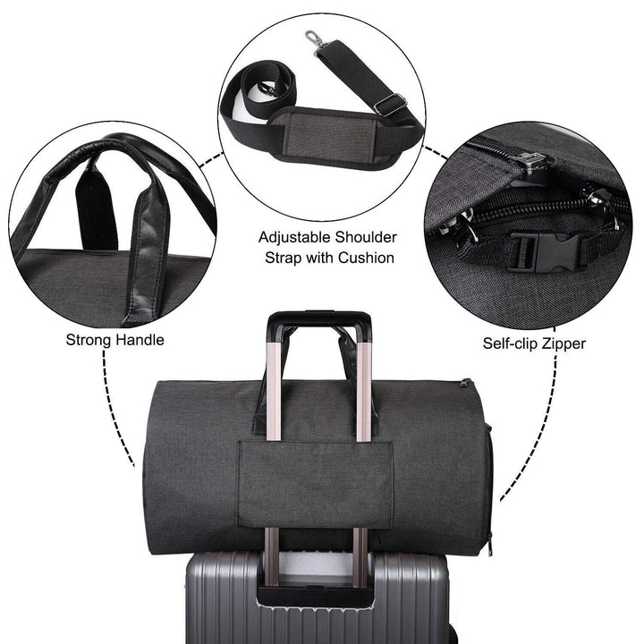 Convertible Massive Storage - upto 6 days bag with designed compartments Bowlift