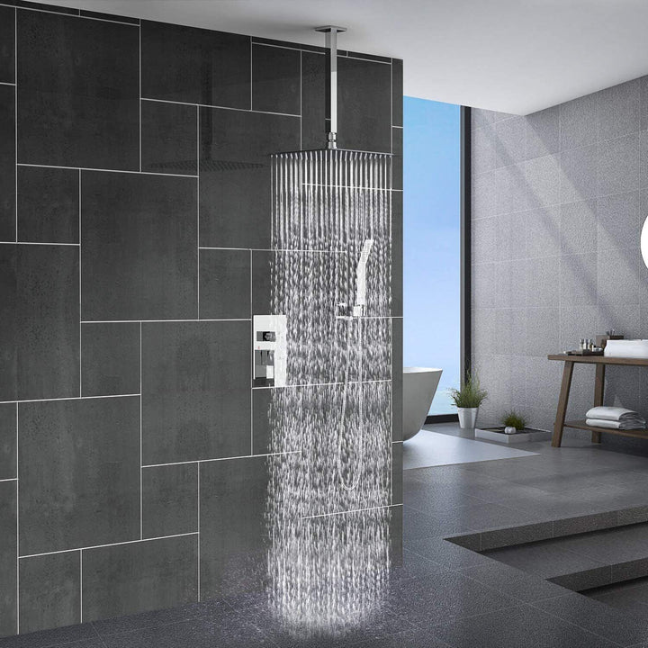 BowLift | RainSpa Wall-Mounted Rainfall Ultra-Slim Shower | Luxurious Comfort | Modern Design