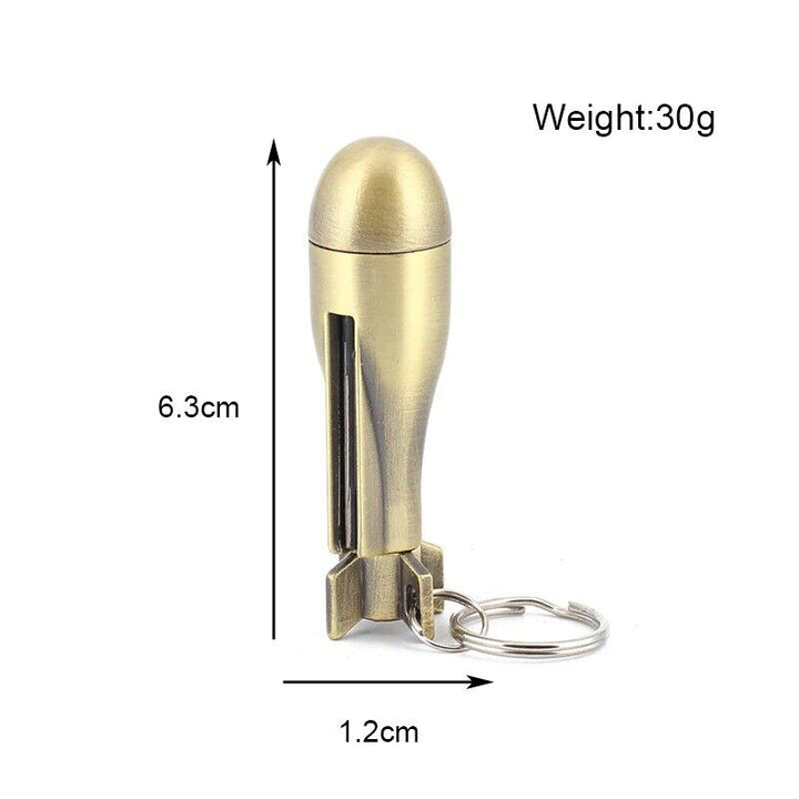 BowLift | Survivor Flame Permanent Outdoor Lighter – Waterproof Refillable Magnesium Match