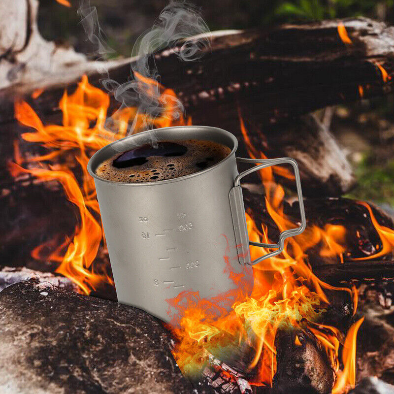 Titan Cup Set with Cutlery Forks & Spoons Camping Cups | Bowlift