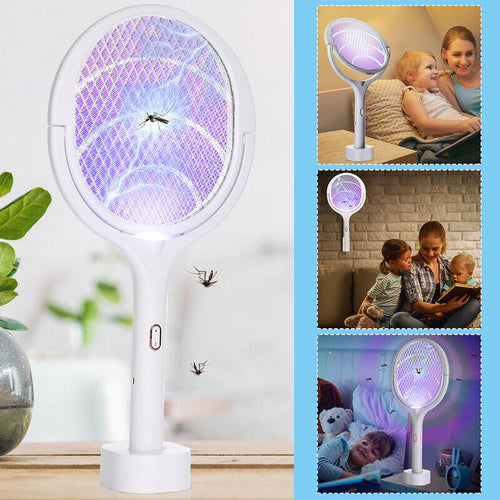 Electric Fly Swatter 5 in 1 Rechargeable | Bowlift