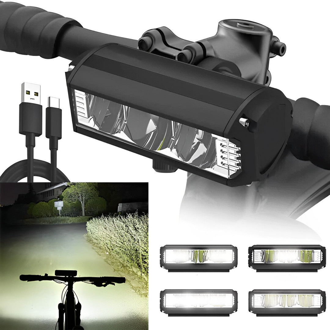 Super bright LED front bicycle lighting | Bowlift