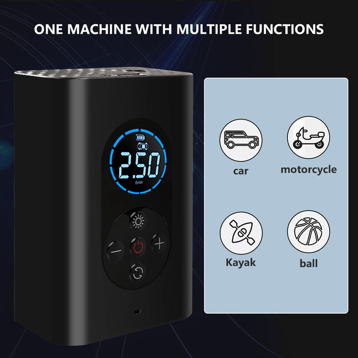 BowLift | QuickAir: Portable Electric Tyre Inflator