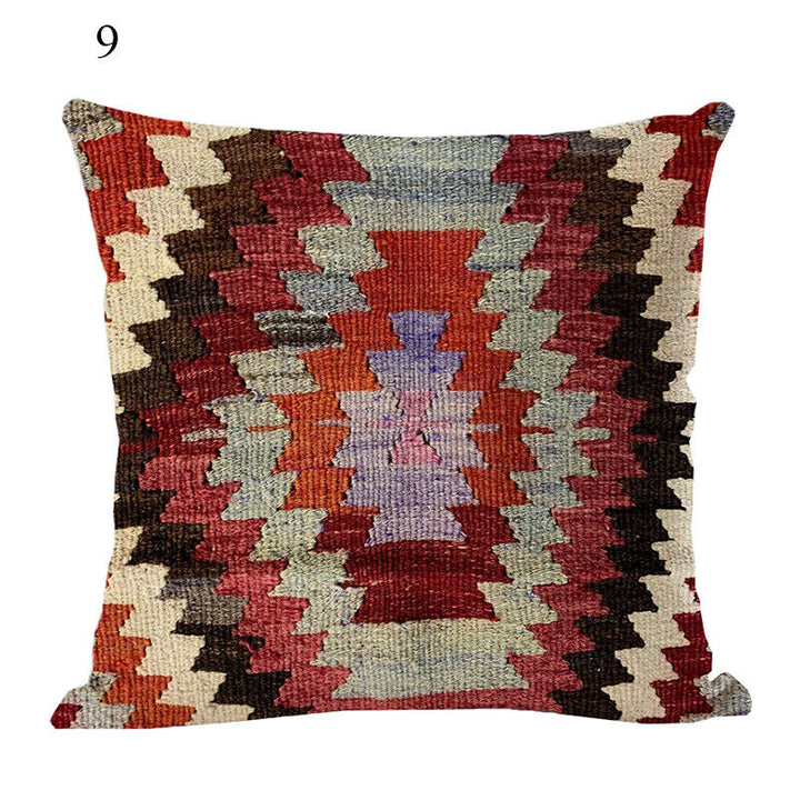 Ethnic Boho Mandala Print Throw Pillow Case Sofa Cushion Cover Home Decor Bowlift