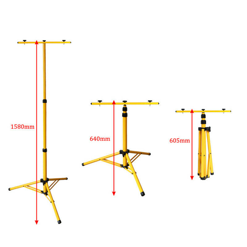 LED Floodlight with Tripod Construction Light 2X50W Cool White | Bowlift