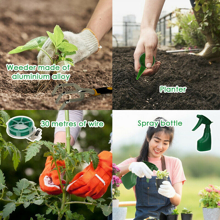 Garden Tool Set 12pcs. Gardening Tools | Bowlift