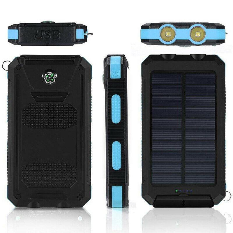 BowLift | Solar Power Bank Waterproof Dual USB Charger