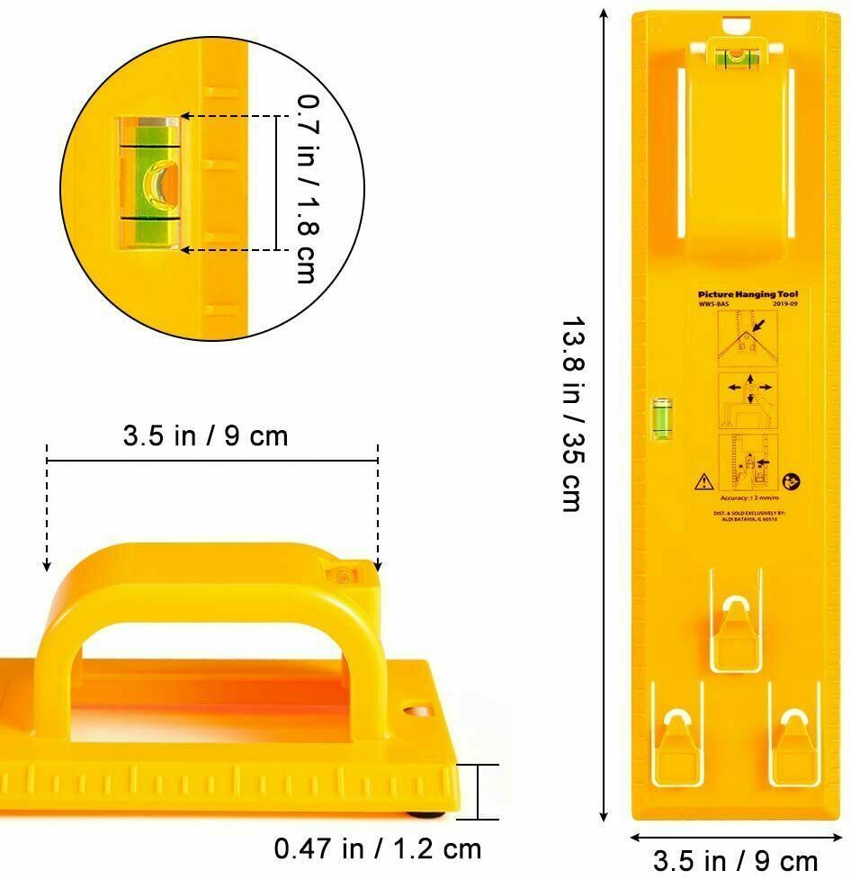 Hanging Picture Tool - Perfect Measurements Bowlift