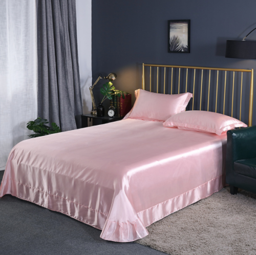 1/2PCS Soft Pillowcase Silk Satin Pillow cases Home Decor Bedding Cushion Covers Bowlift