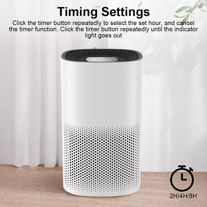 BowLift | Compact Air Purifier | True HEPA Filter, Ultra-Quiet & Ideal for Small to Medium Rooms