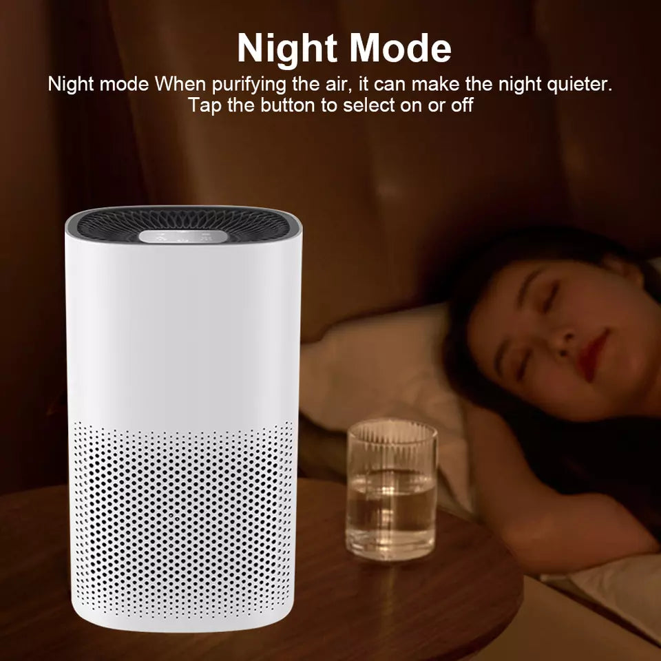 BowLift | Compact Air Purifier | True HEPA Filter, Ultra-Quiet & Ideal for Small to Medium Rooms