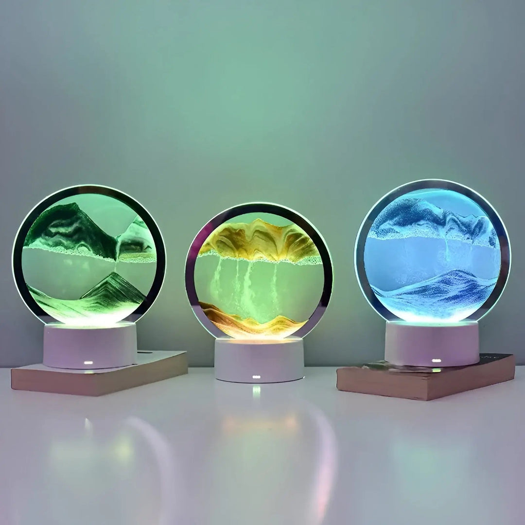 BowLift | Enchanting Quicksand Art Lamp – Magical Animation Lighting for Any Interior