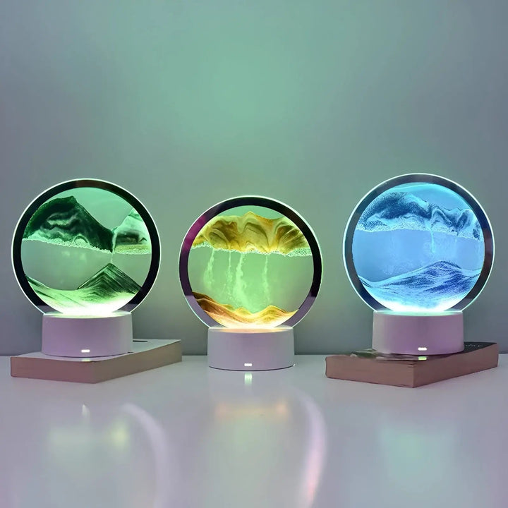 BowLift | Enchanting Quicksand Art Lamp – Magical Animation Lighting for Any Interior