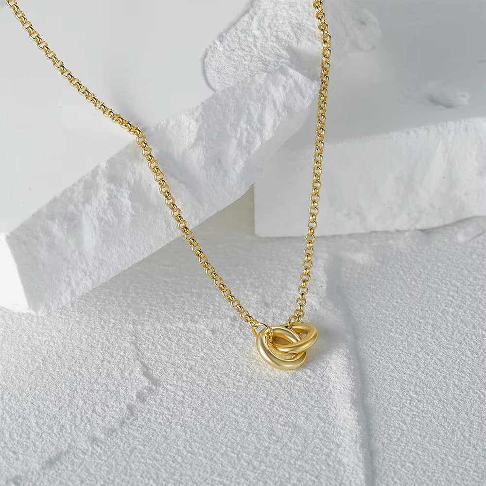 BowLift | S925 Dainty Forever Linked Necklace