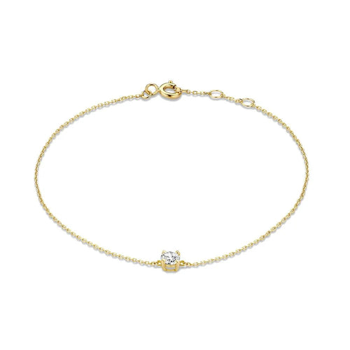 BowLift | S925 Dainty Single Diamond Bracelets