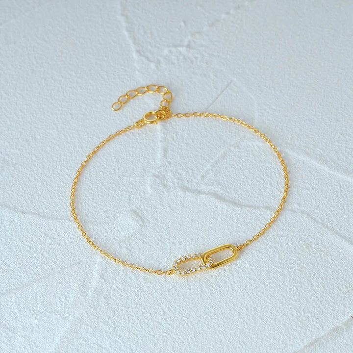 BowLift | S925 Forever Linked Diamond Contrast Bracelet