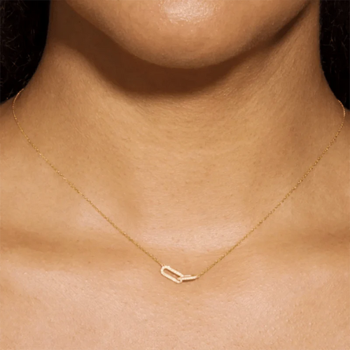 BowLift | S925 Forever Linked Diamond Contrast Necklace