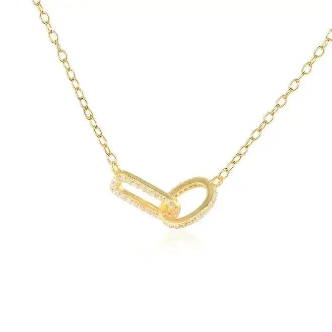 BowLift | S925 Forever Linked Diamond Contrast Necklace