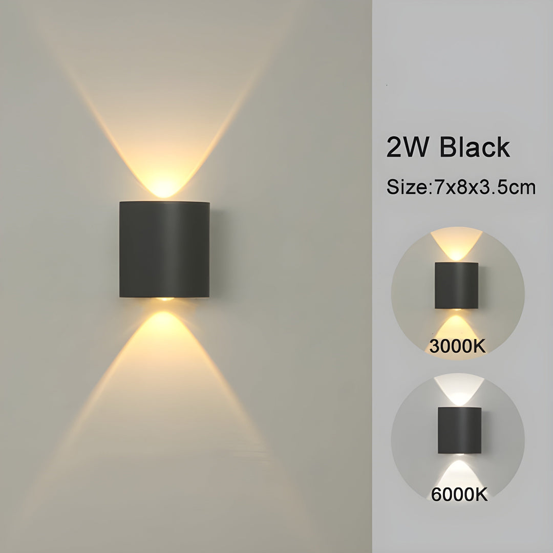 BowLift | LED wall-mounted lights for indoor and outdoor areas
