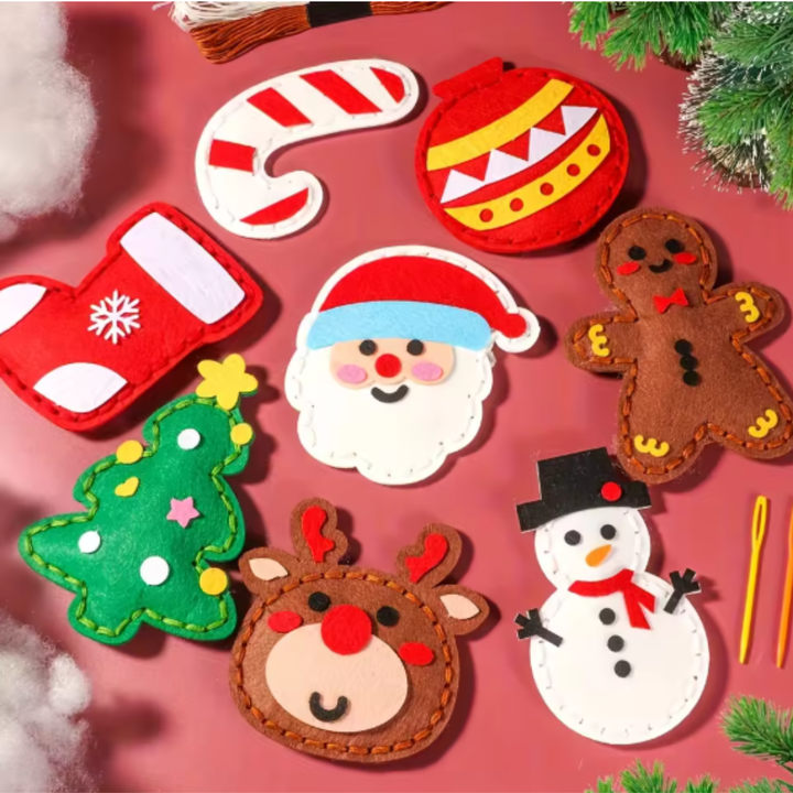 BowLift | Safe DIY Felt Christmas Sewing Set