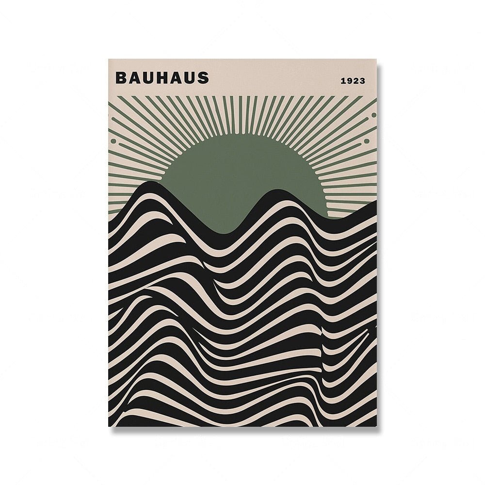 BowLift | Sage Green Matisse Yayoi Kusama Exhibition Poster