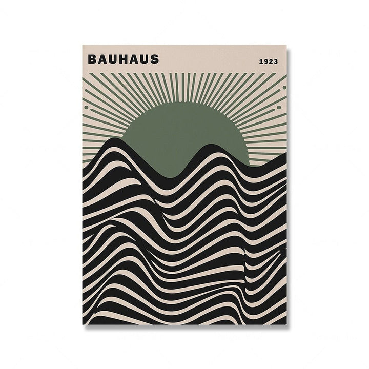 BowLift | Sage Green Matisse Yayoi Kusama Exhibition Poster