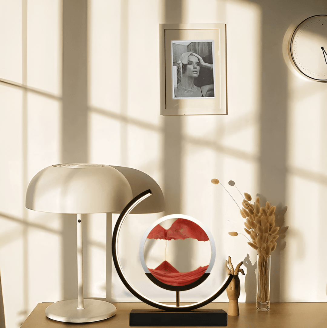 BowLift | SOLUNA LAMP – Relaxing Sand Lamp with App & Remote Control