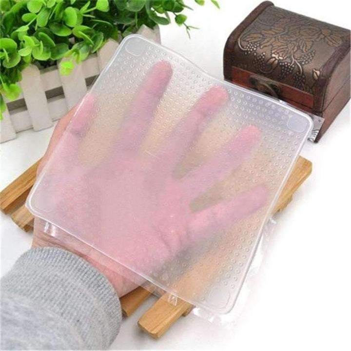 BowLift | 4pcs/set Silicone Wraps - Keep Your Food Fresh Longer!
