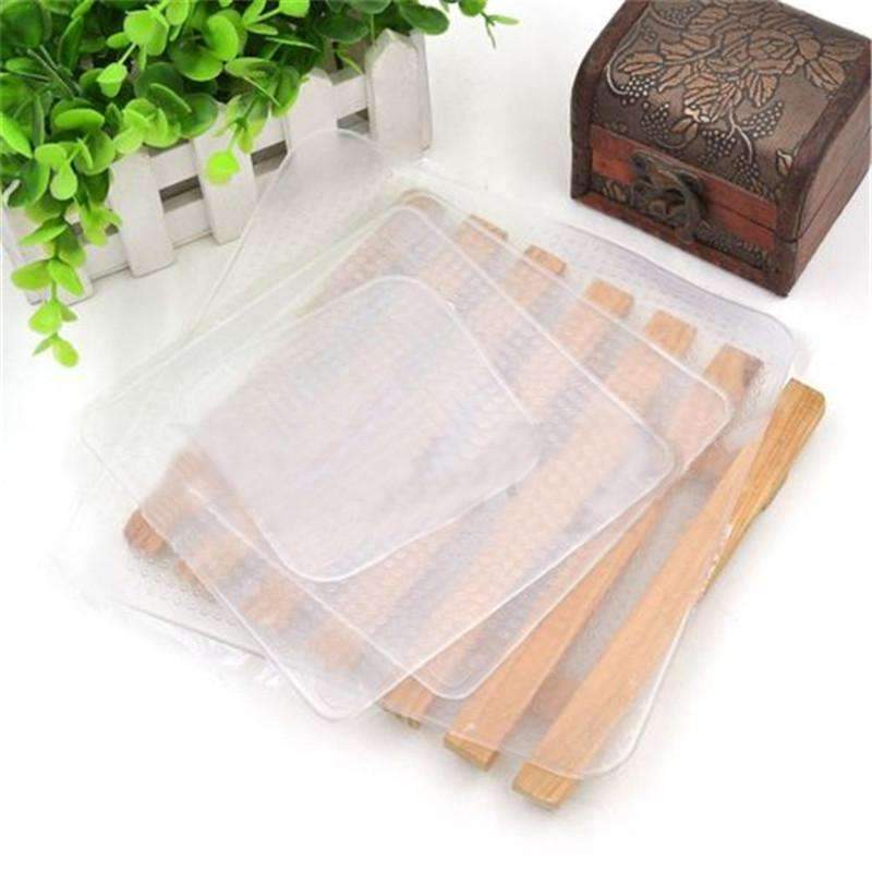 BowLift | 4pcs/set Silicone Wraps - Keep Your Food Fresh Longer!